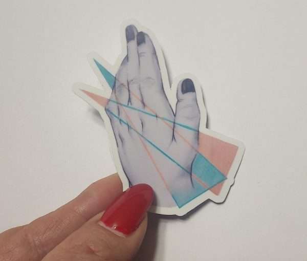 Turning Triangles art decal by AudApple