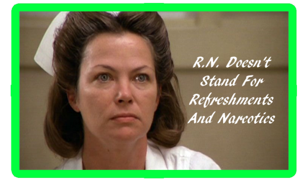 Registered Nurse Doesn't Stand For Refreshments Narcotics Nurse Laptop Bumper Sticker Decal - Image 6