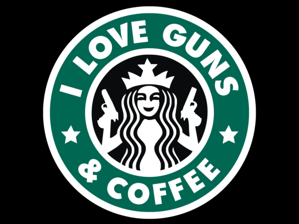 image of i love guns and coffee