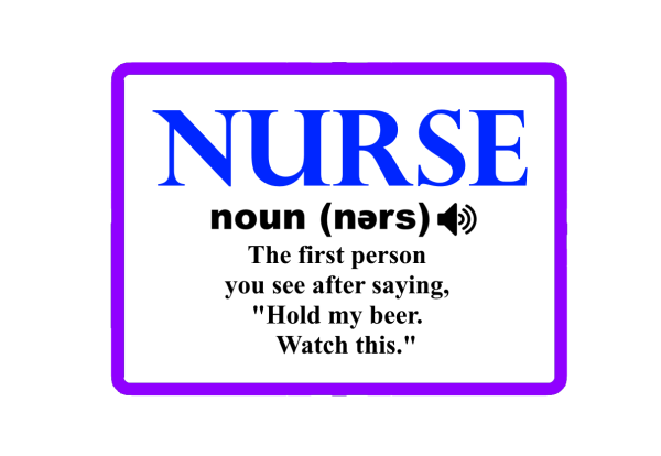 Nurse First Person You See Hold My Beer Watch This Laptop Bumper Sticker Decal - Image 8