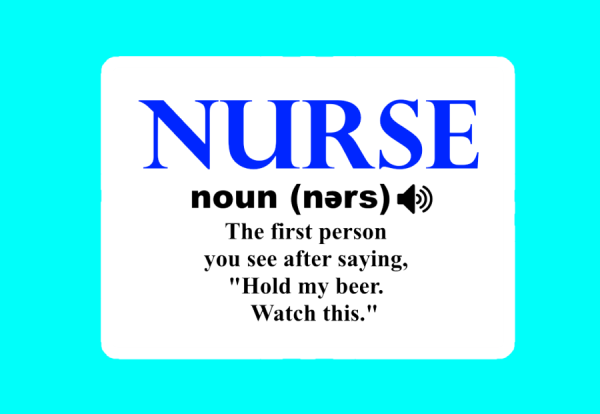 Nurse First Person You See Hold My Beer Watch This Laptop Bumper Sticker Decal - Image 6