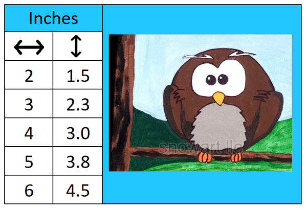Brown Owl by Snowart (artist) Vinyl Window Laptop Bumper Sticker Decal - Image 3