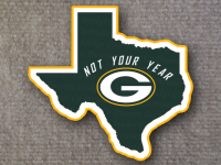 image of green bay packers dallas cowboys playoff with text not your year