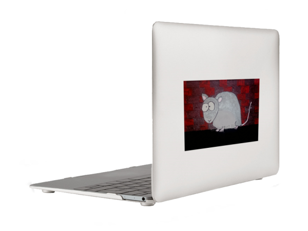 Rat by Snowart (artist) Vinyl Window Laptop Bumper Sticker Decal - Image 5