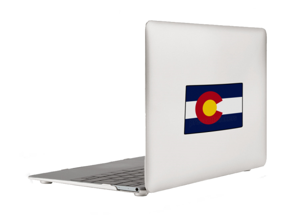 Colorado Flag State Outline Car Window Vinyl Laptop Sticker Decal - Image 6