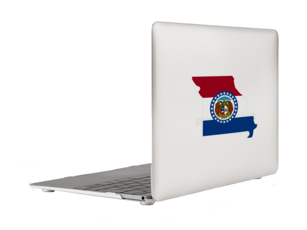 Missouri Flag State Outline Car Window Vinyl Laptop Sticker Decal - Image 6