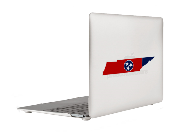 Tennessee Flag State Outline Car Window Vinyl Laptop Sticker Decal - Image 6